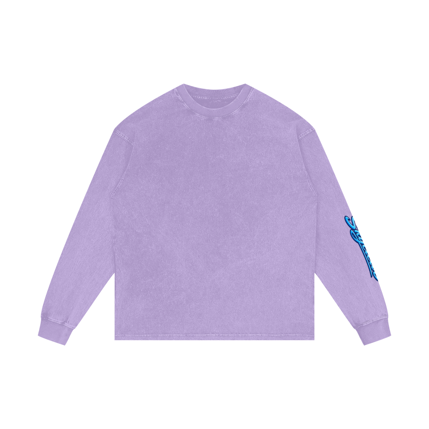 Acid Wash Oversize Long Sleeve T-Shirt