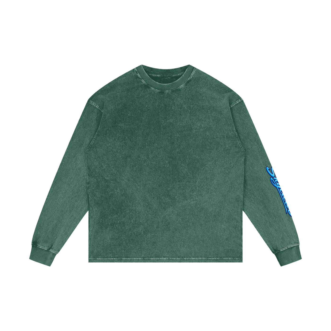Acid Wash Oversize Long Sleeve T-Shirt