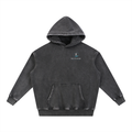 Snow Wash Fleece Oversize Hoodie